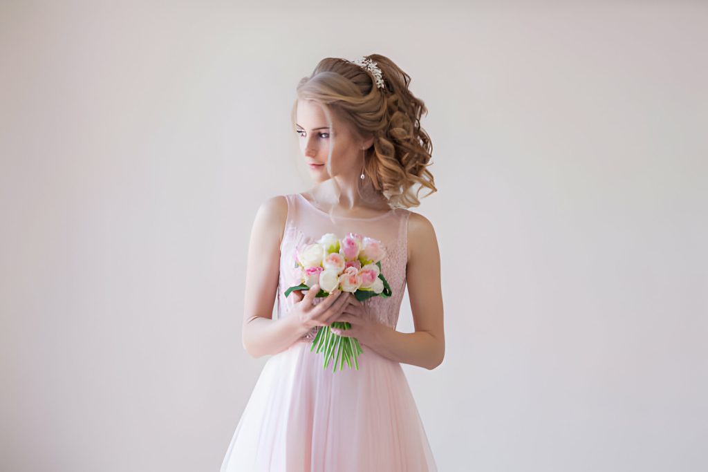 Romantic Pink Wedding Dress Inspirations